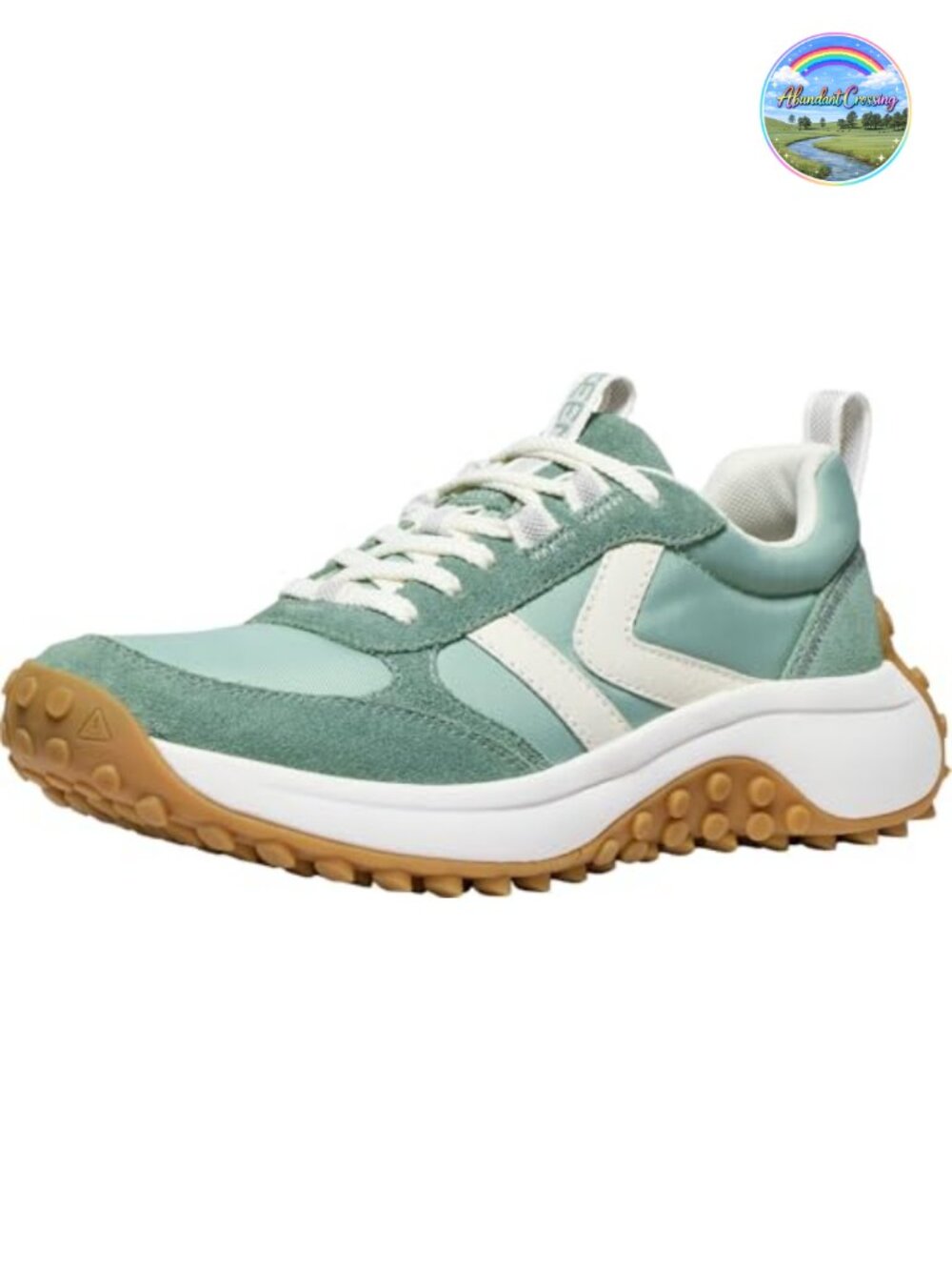 KEEN Women's Retro Sneakers Suede Leather Comfortable Durable Lace-Up Athletic